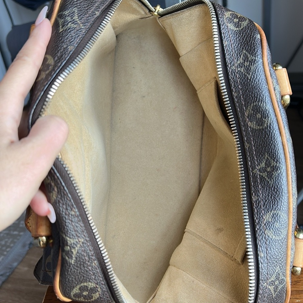Louis Vuitton Brown Monogram Satchel - Picture 4 of 13